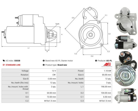 Starter motor / Starter, Image 5