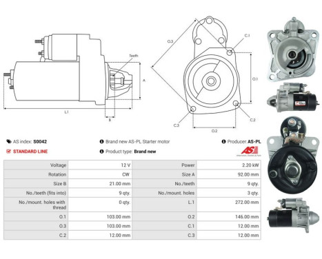 Starter motor / Starter, Image 5