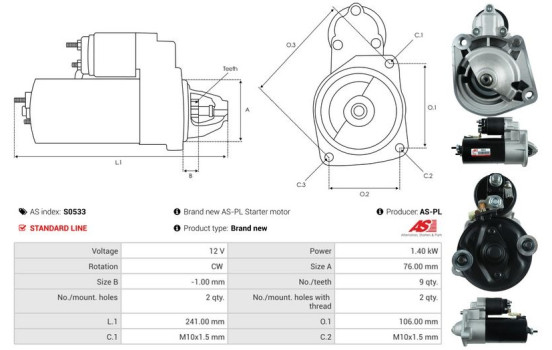 Starter motor / Starter, Image 5