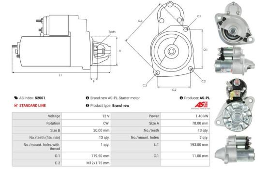 Starter motor / Starter, Image 5