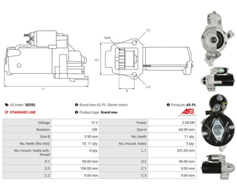 Starter motor / Starter, Image 5