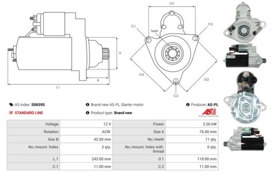Starter motor / Starter, Image 5