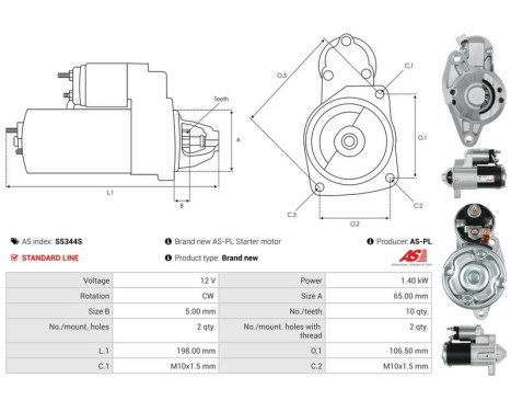 Starter motor / Starter, Image 5