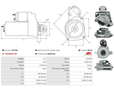 Starter motor / Starter, Image 5