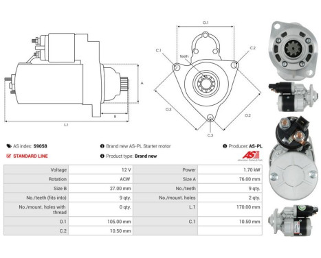 Starter motor / Starter, Image 5