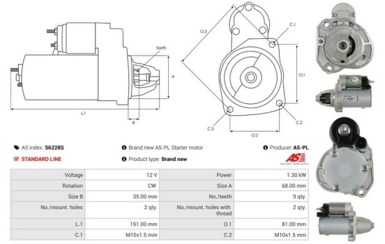 Starter motor / Starter, Image 5