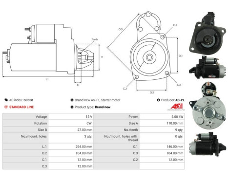 Starter motor / Starter, Image 5