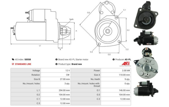 Starter motor / Starter, Image 5
