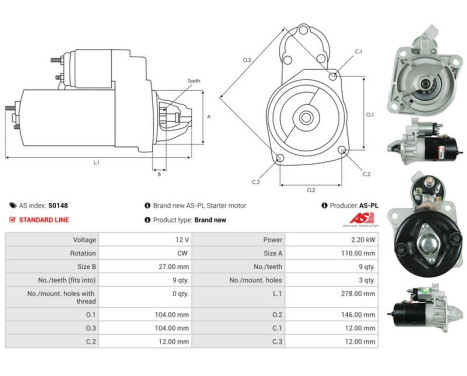 Starter motor / Starter, Image 5