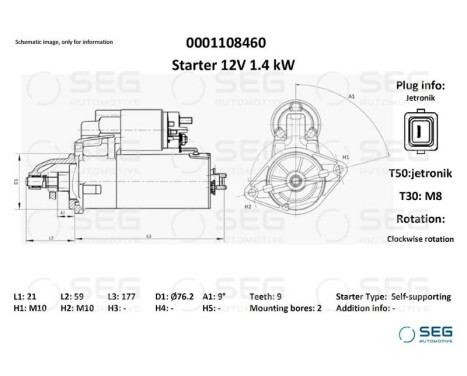 Starter motor / Starter, Image 6