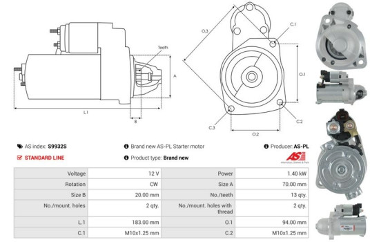 Starter motor / Starter, Image 5