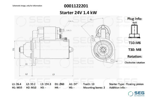 Starter motor / Starter, Image 6