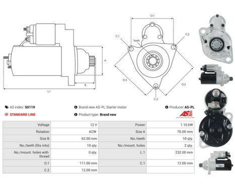 Starter motor / Starter, Image 5