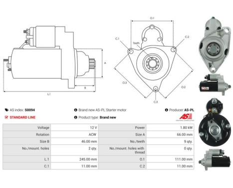 Starter motor / Starter, Image 5