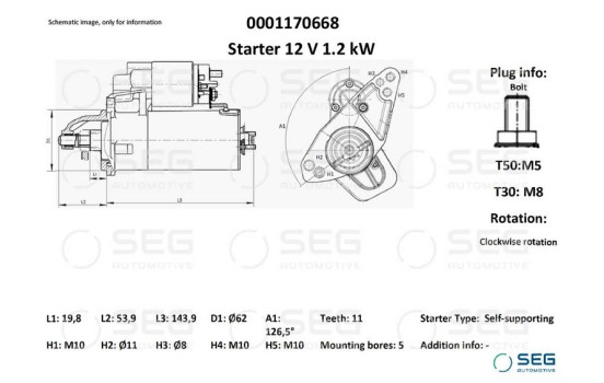 Starter motor / Starter, Image 2