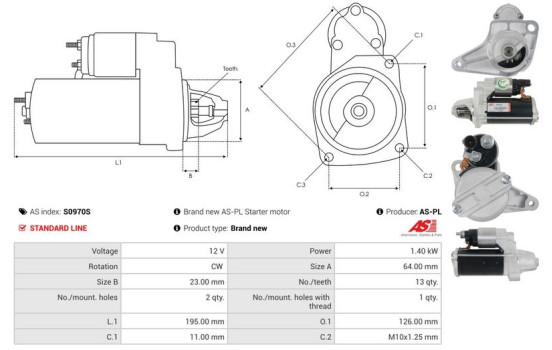 Starter motor / Starter, Image 5