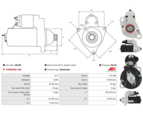 Starter motor / Starter, Image 5