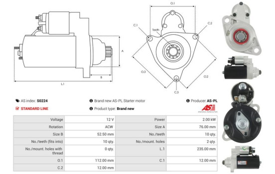 Starter motor / Starter, Image 5