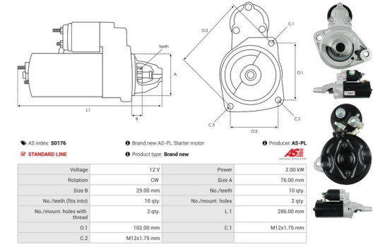 Starter motor / Starter, Image 5