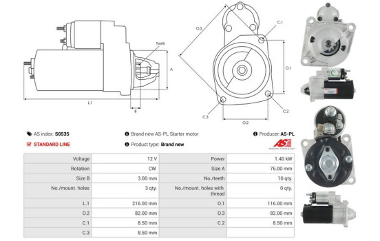 Starter motor / Starter, Image 5