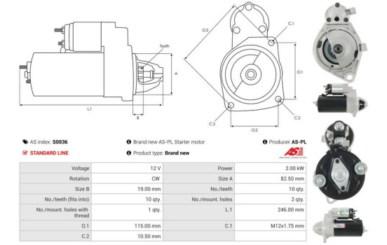 Starter motor / Starter, Image 5