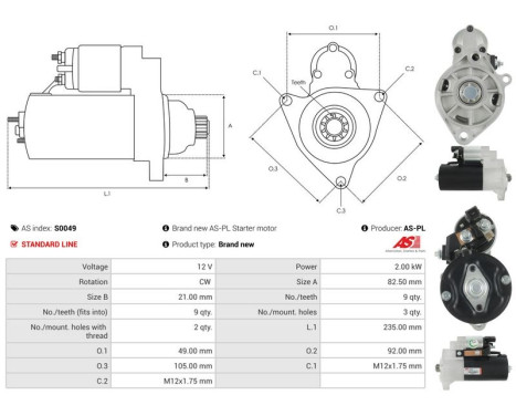 Starter motor / Starter, Image 5