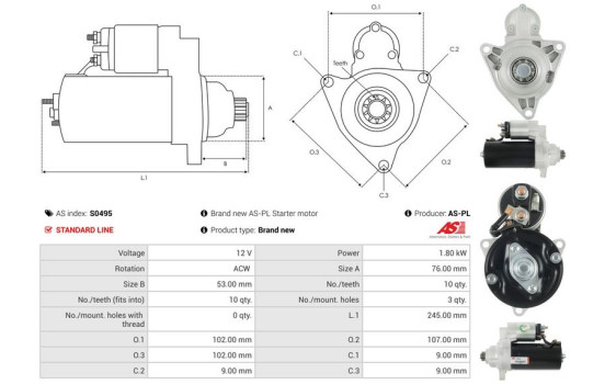 Starter motor / Starter, Image 5