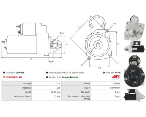 Starter motor / Starter, Image 5