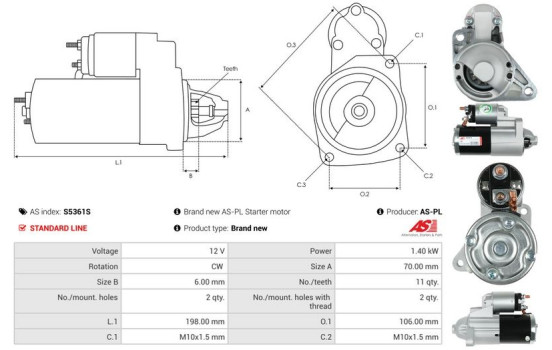 Starter motor / Starter, Image 5
