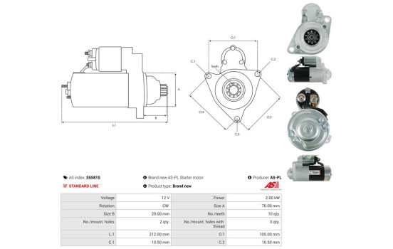 Starter motor / Starter, Image 5