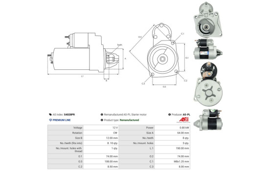 Starter motor / Starter, Image 5