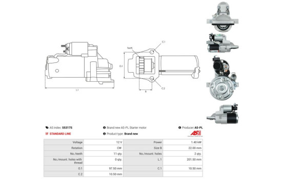 Starter motor / Starter, Image 5