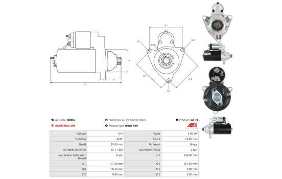 Starter motor / Starter, Image 5