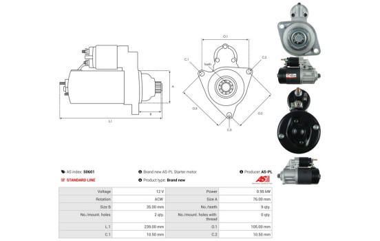 Starter motor / Starter, Image 5