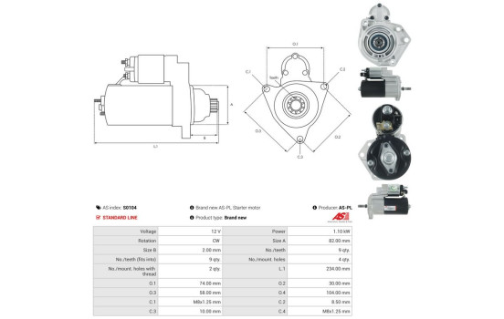 Starter motor / Starter, Image 5