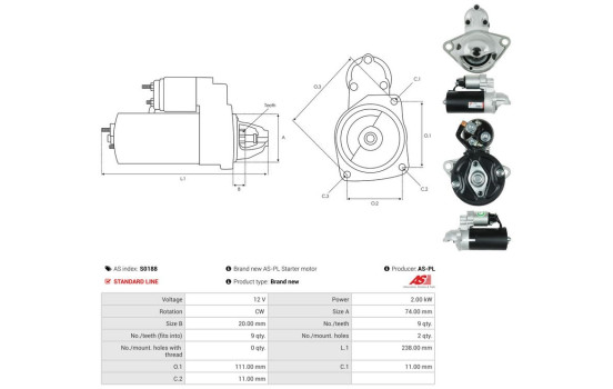 Starter motor / Starter, Image 5