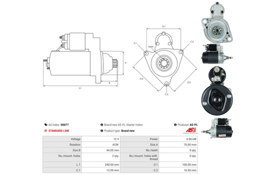 Starter motor / Starter, Image 5