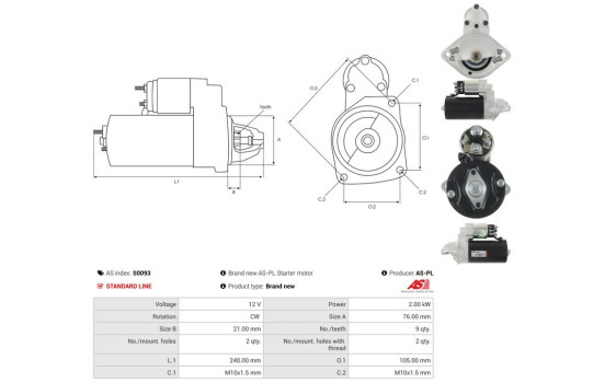 Starter motor / Starter, Image 5