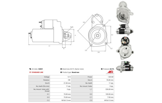 Starter motor / Starter, Image 5