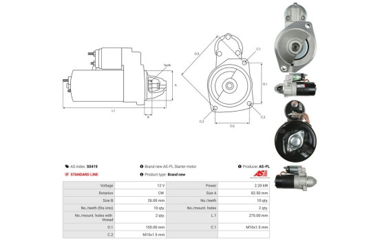 Starter motor / Starter, Image 5