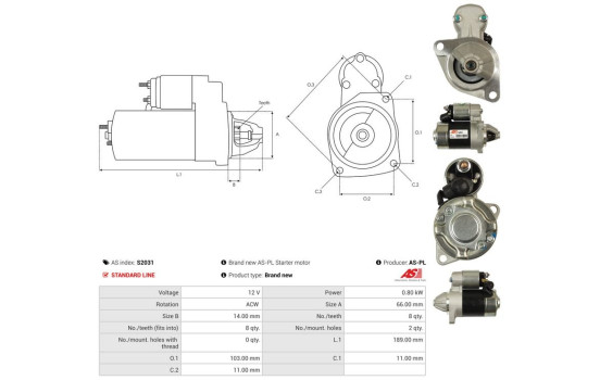 Starter motor / Starter, Image 5