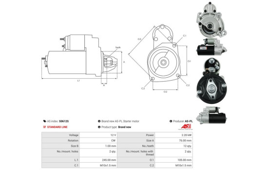 Starter motor / Starter, Image 5