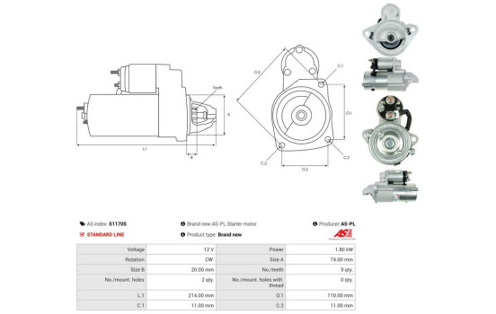 Starter motor / Starter, Image 5