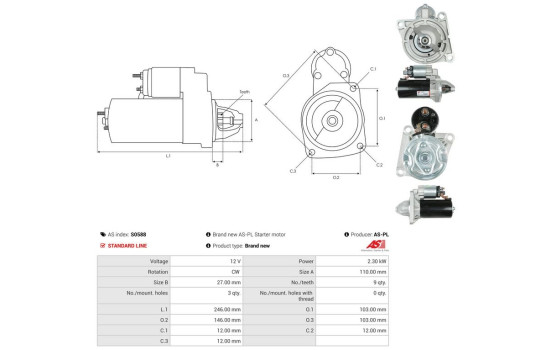 Starter motor / Starter, Image 5