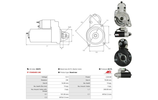 Starter motor / Starter, Image 5