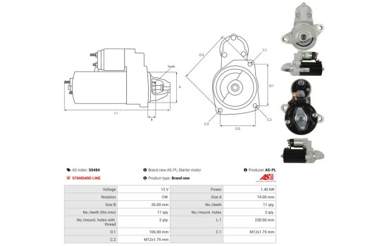 Starter motor / Starter, Image 5