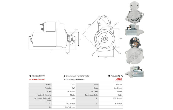 Starter motor / Starter, Image 5