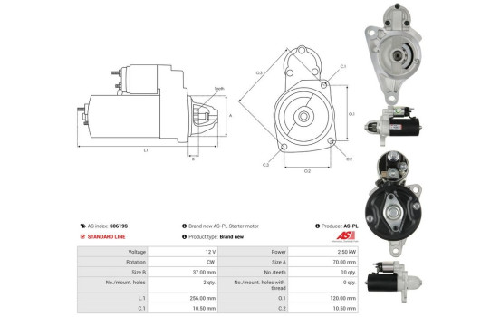 Starter motor / Starter, Image 5