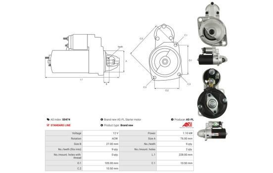 Starter motor / Starter, Image 5