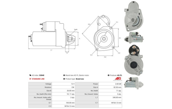 Starter motor / Starter, Image 5